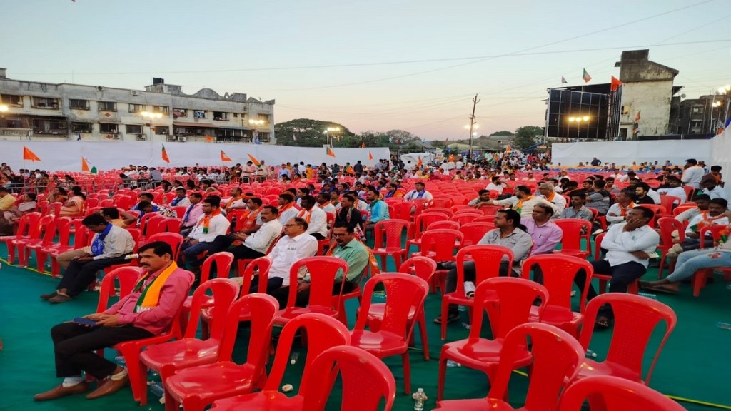 Mahayuti meeting in Palghar