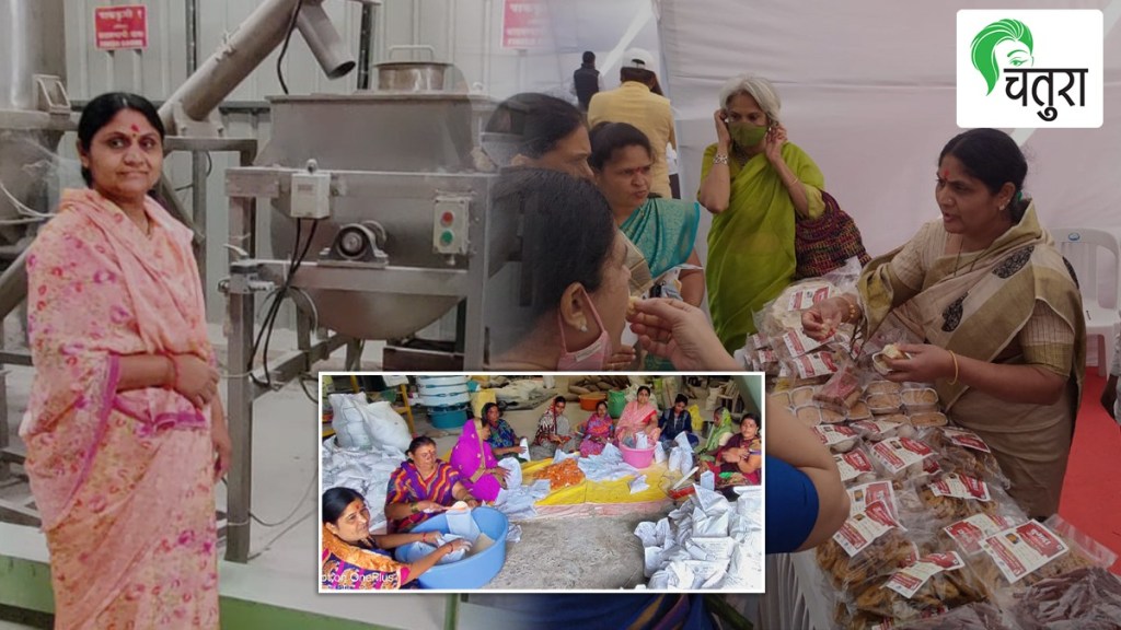 patil kaki in solapur district who provides employment to the women and helps to stand on their own feet