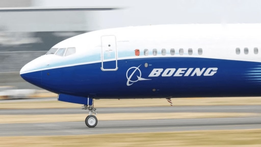 Loksatta anvyarth Boeing 737 Max 9 type aircraft of Boeing Company entered into service