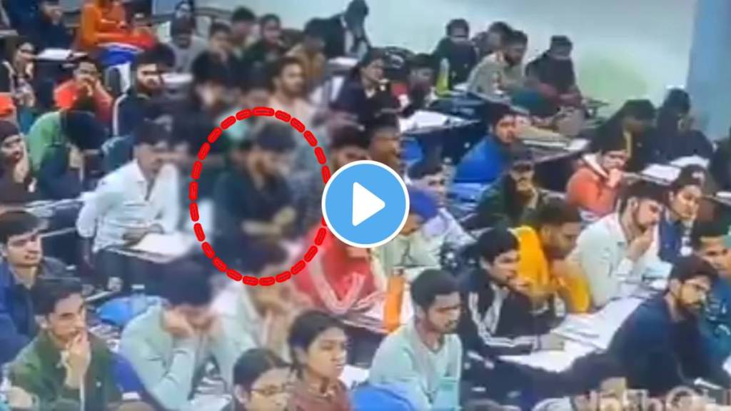 18 Year Old MPPSC student Dies Due To Heart Attack During Coaching Class In Indore Captured on CCTV