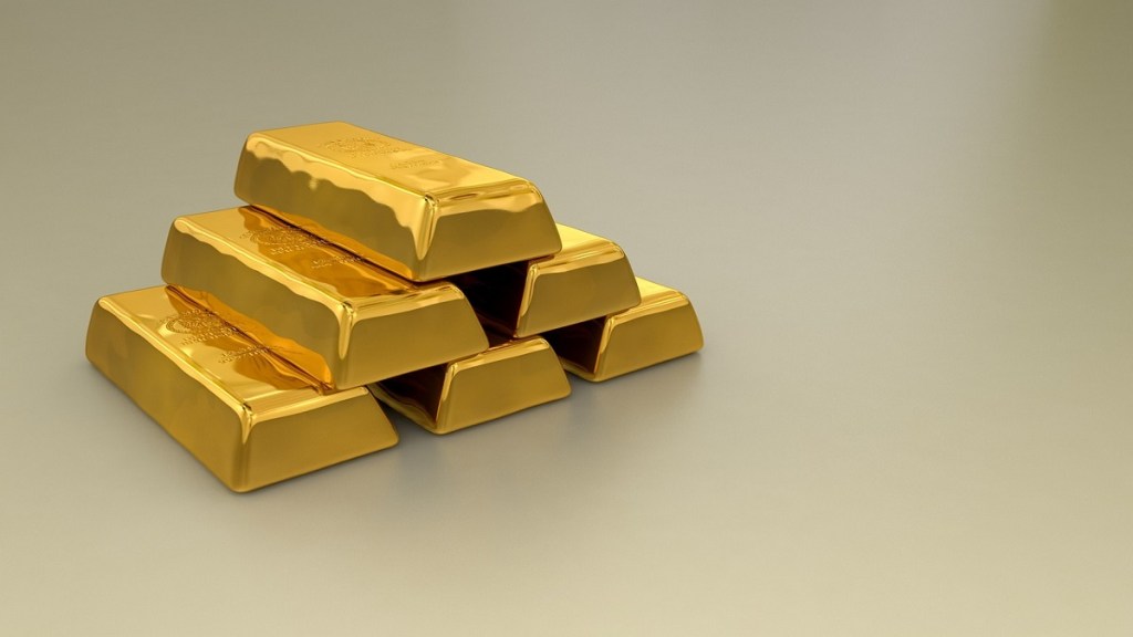 Big fall in gold prices