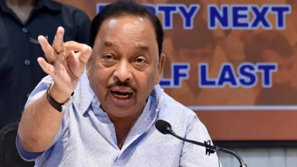 narayan rane on shankaracharyas news in marathi, narayan rane asks shankaracharyas contribution in hinduism news in marathi