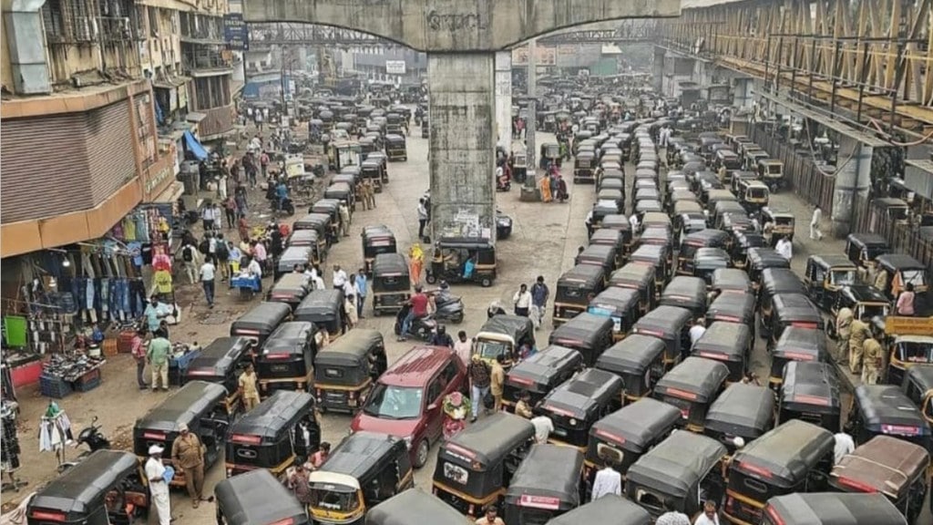 kalyan railway station area, traffic route changes