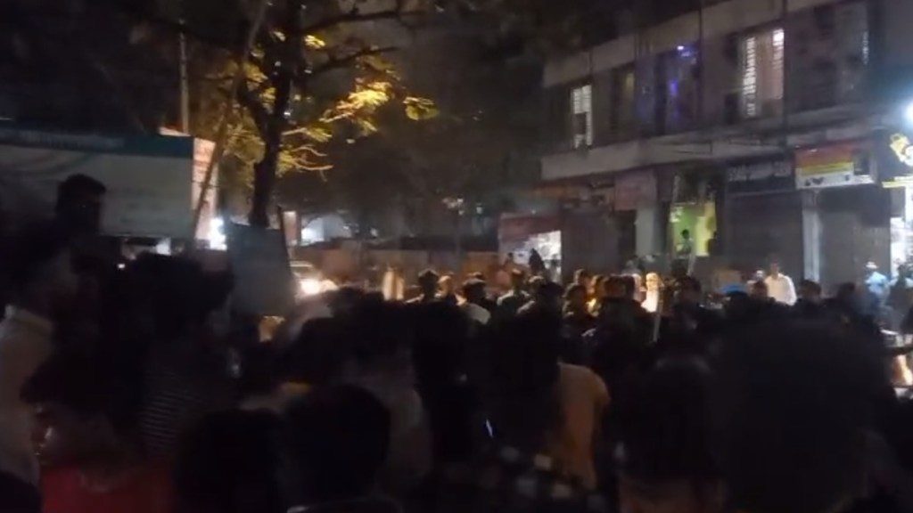 bhaindar stone pelting on shri ram procession marathi news, stone pelting on shriram procession marathi news