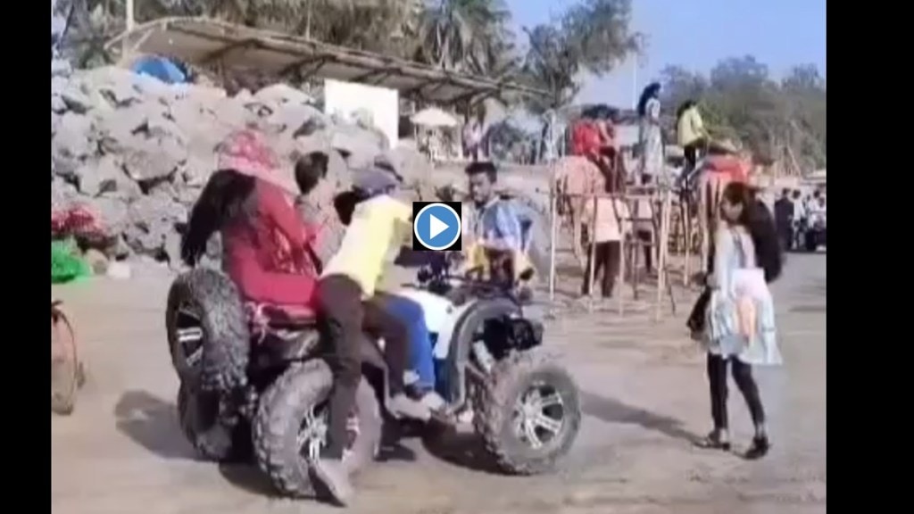 alibag atv vehicle accident, alibag atv accident viral on social media,