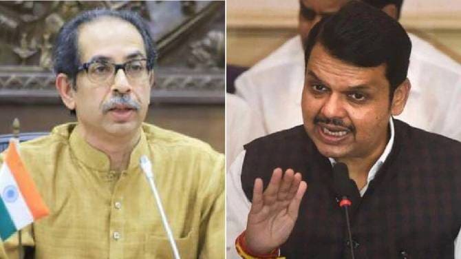 devendra fadnavis vs uddhav thackeray