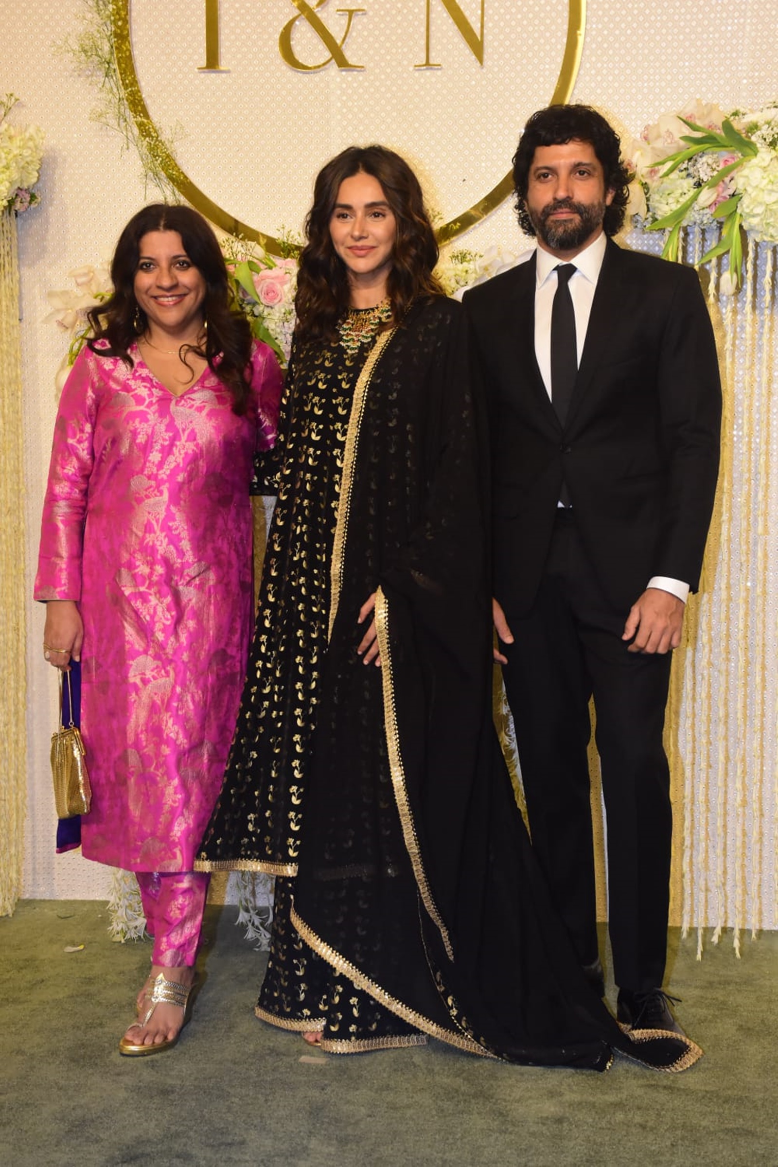 farhan akhtar ira khan reception