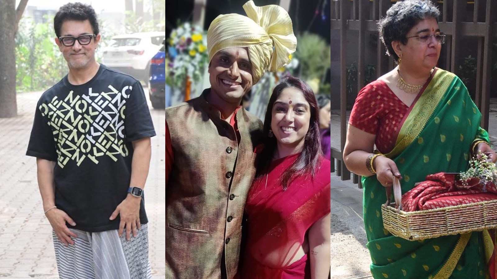 Aamir Khan daughter wedding, Ira Khan pre-wedding outfits, Celebrity wedding fashion