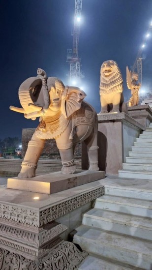 Hanuman ji in Ram temple