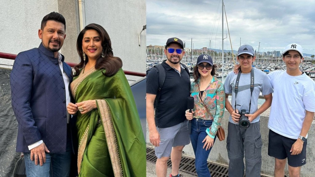 madhuri dixit and shriram nene