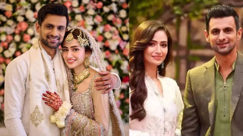 what is the age gap between pakistani actress sana javed and cricketer shoaib malik