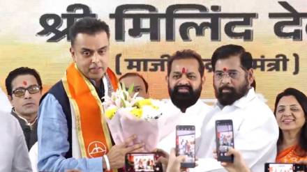 milind deora join eknath shinde shivsena