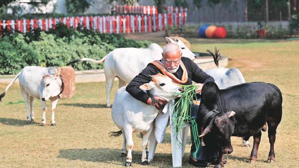 pm narendra modi religious ritual for pran pratishtha ceremony of ram temple