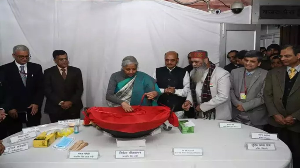 nirmala sitaraman halwa ceremony