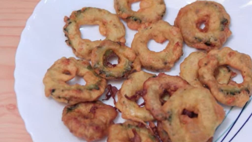 crispy karle bhaji recipe