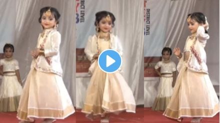 a child girl Rampwalk in fashion show