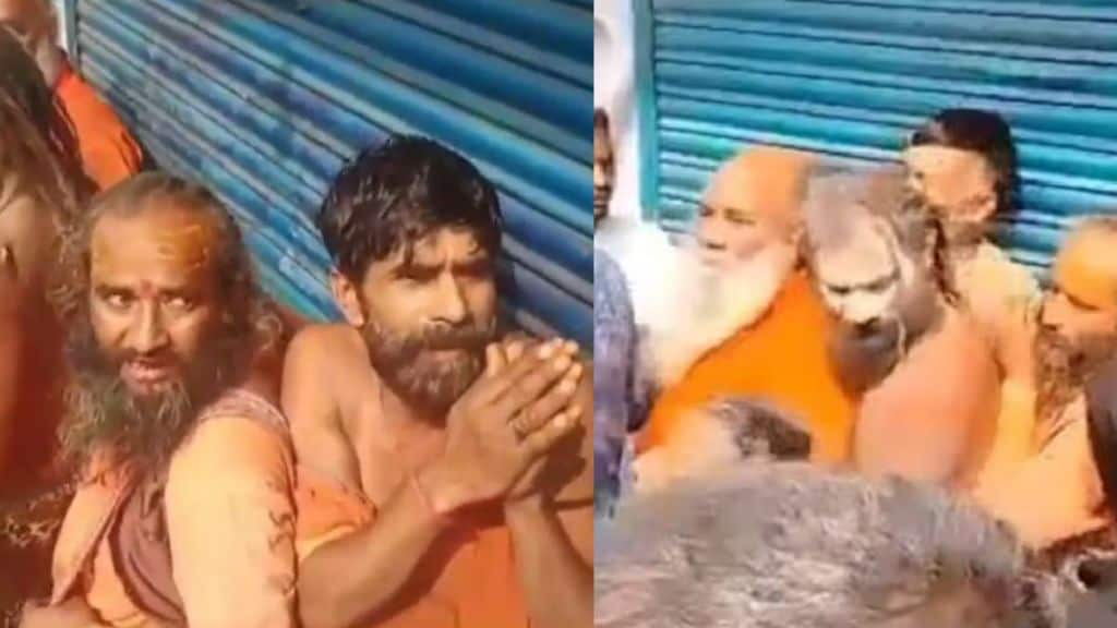 sadhus beaten in purulia