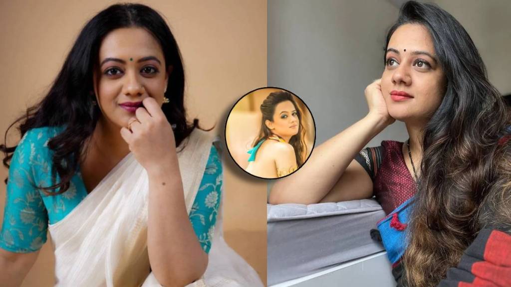 spruha joshi reaction on backless blouse controversy