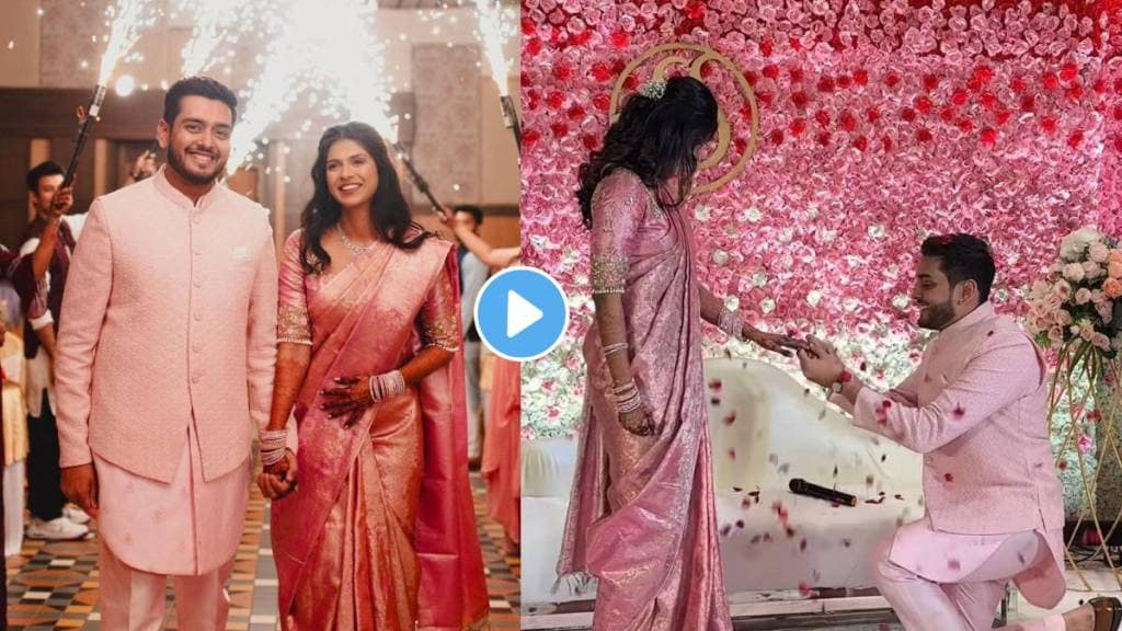 swarda thigale engagement video viral