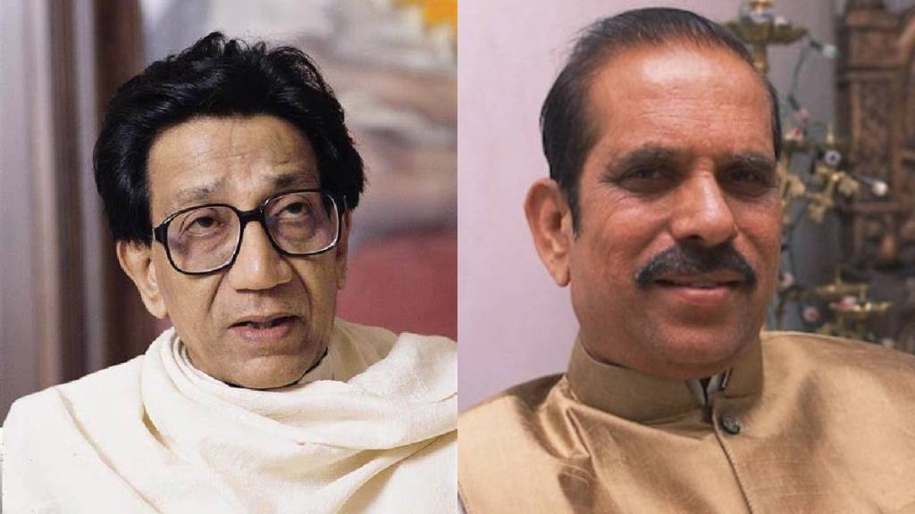 Balasaheb Thackeray and Manohar Joshi