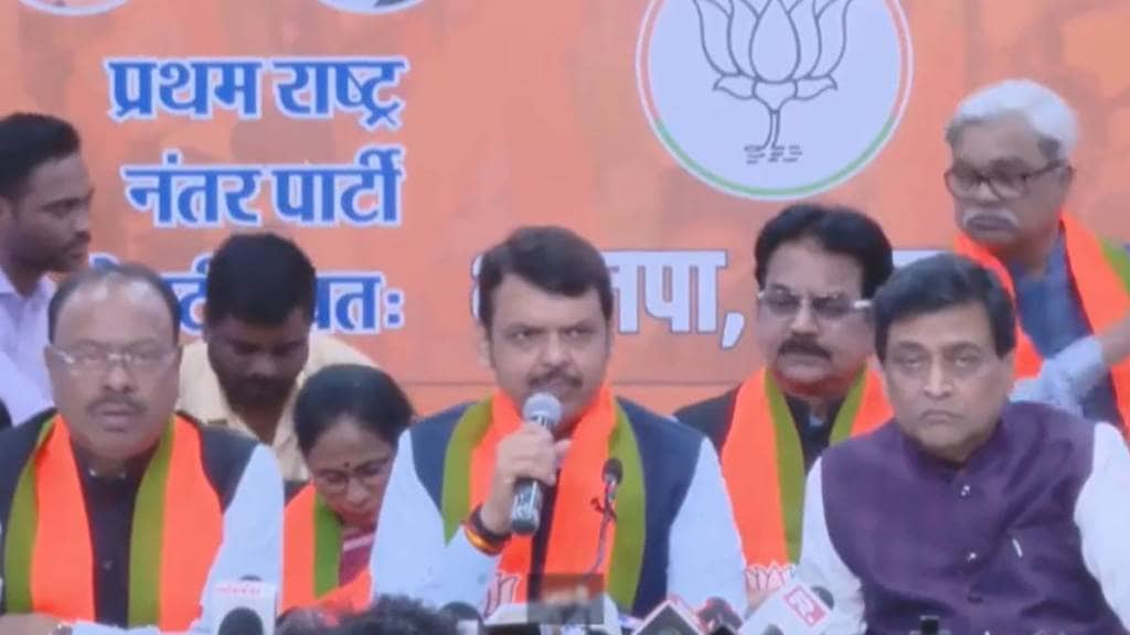 Devendra Fadnavis on AShok Chavan