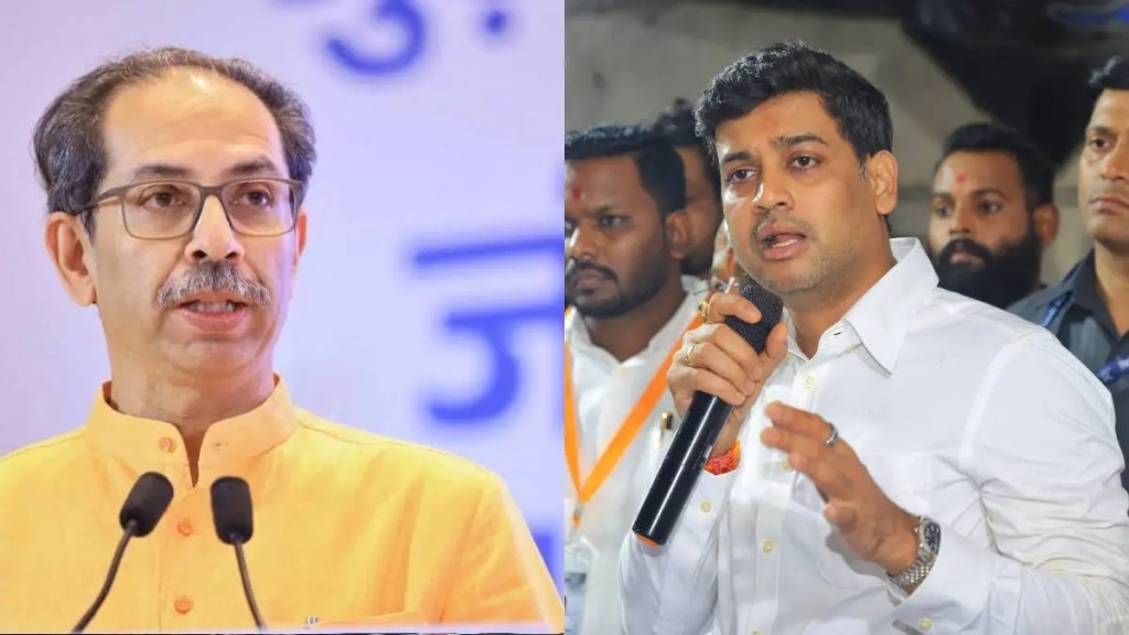 MP Dr Srikant Shinde criticizes Uddhav Thackeray thane