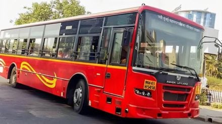 NMMT Bus Service Stopped in Uran