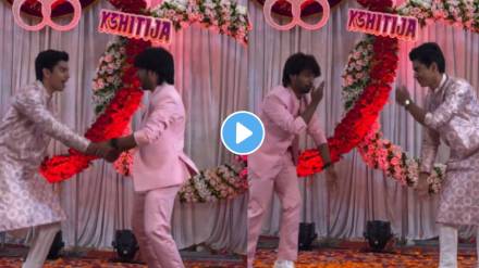 Prathamesh Parab dance with brother pratik parab on amitabh bachchan and govinda song Bade Miyan Chote Miyan, video viral