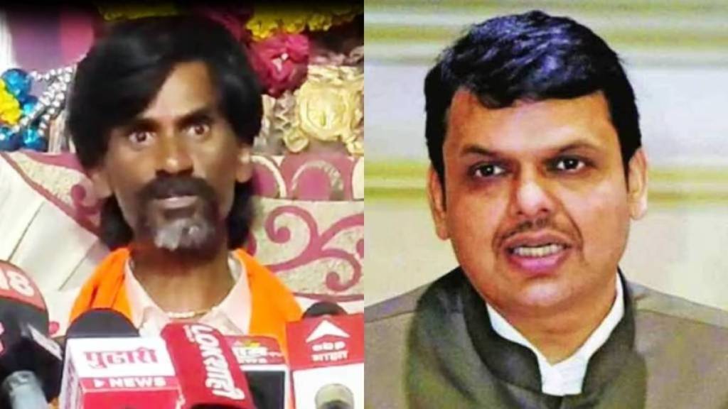 Devendra Fadnavis statement on manoj jarange