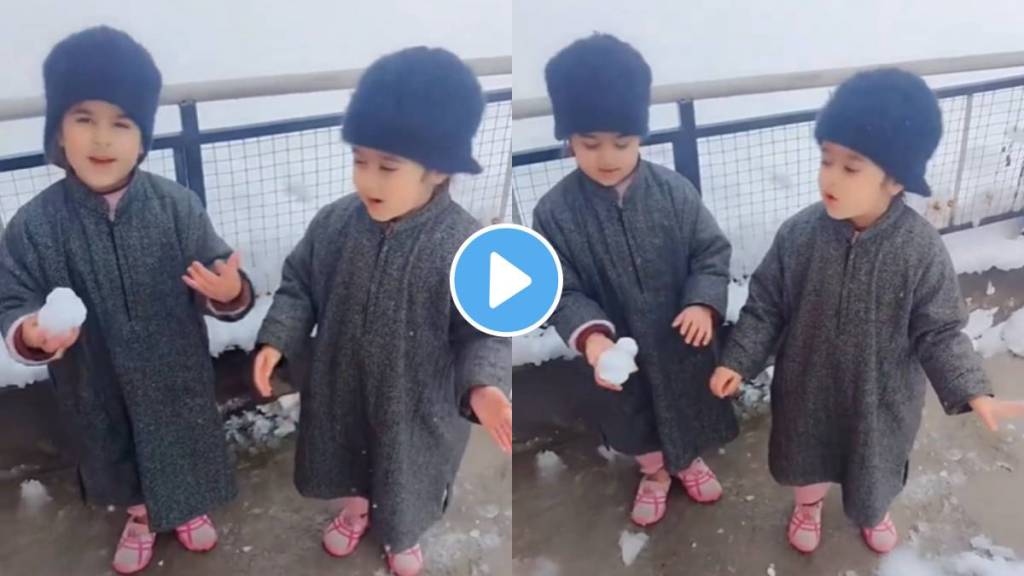 Two Little Girls And Their Way To explaining Snowy Environment Impressed Businessman Anand Mahindra