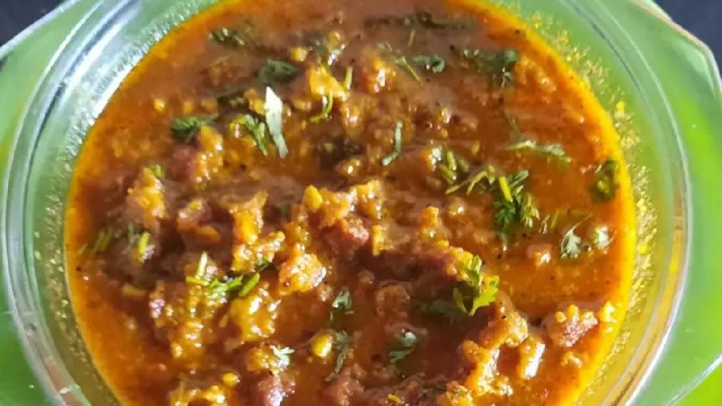 Mix dalvada bhaji recipe in marathi sabji recipe