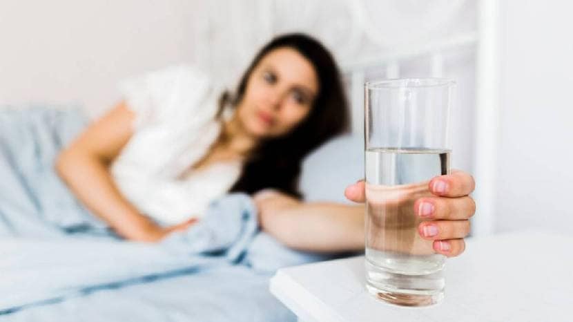 Drink One glass of warm water before going to bed at night It will be beneficial for health