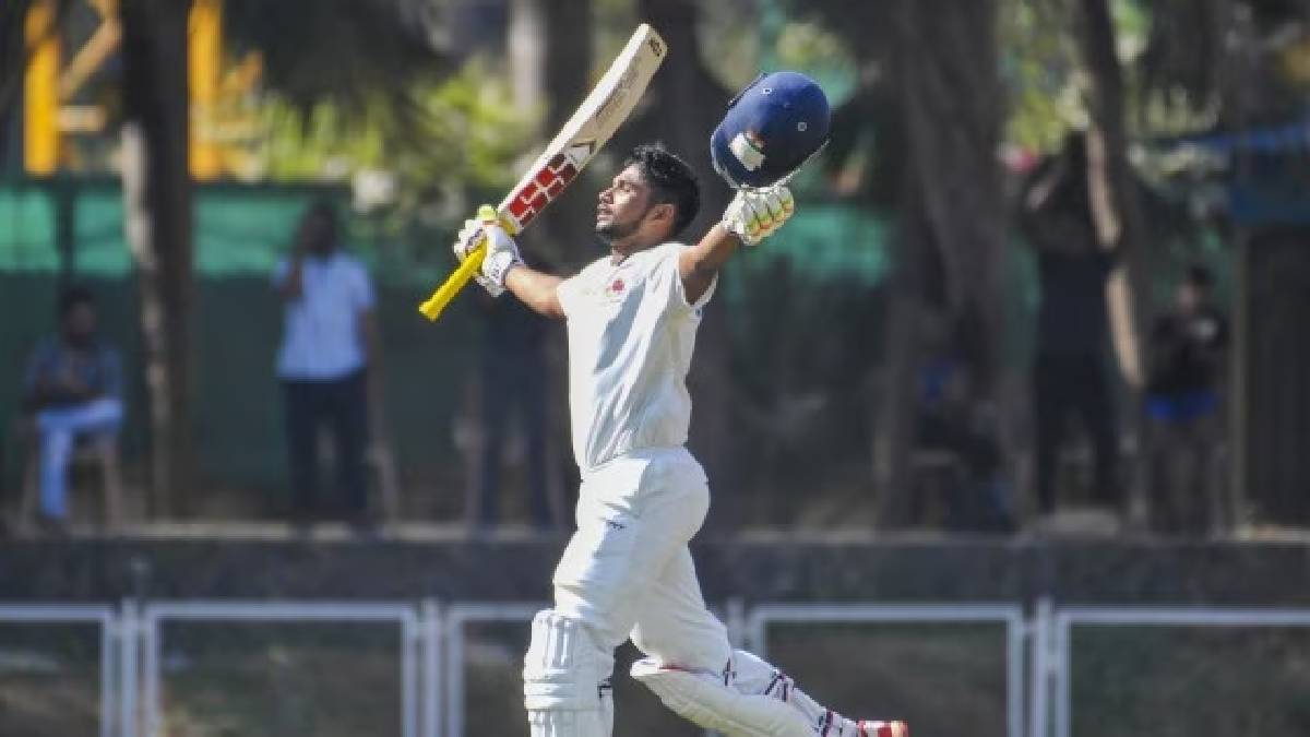 Ranji Trophy 2024 : सर्फराझच्या धाकट्या भावाची कमाल! मुशीर खानने १८व्या ...