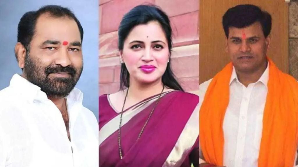 Ravi Ranas wife will leave him before the election says Thackeray group MLA Nitin Deshmukh