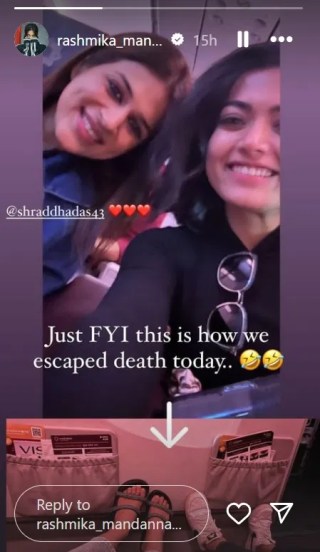 Rashmika Mandana Post 