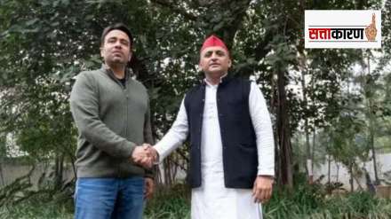 SP president Akhilesh Yadav and RLD chief Jayant Chaudhary