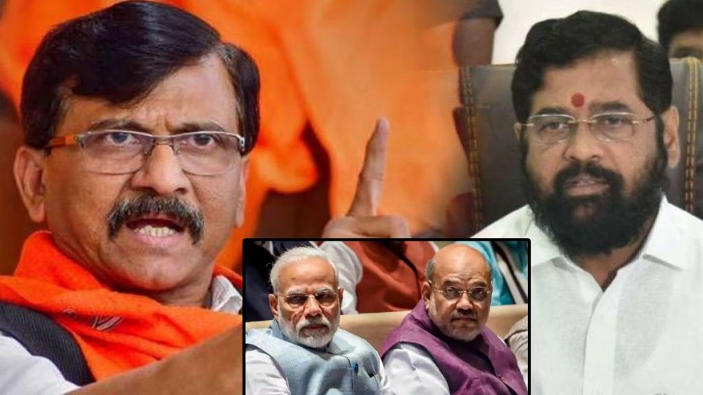 Sanjay Raut slams eknath shinde