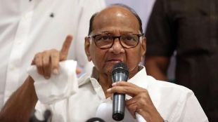 sharad pawar criticize ajit pawar in baramati and reacts on party name and party sign