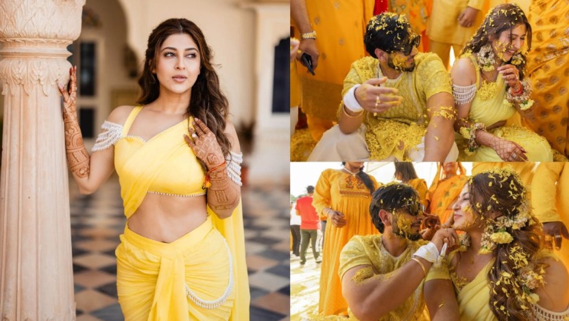 Sonarika Bhadoria Haldi