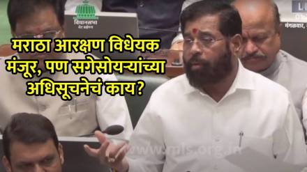 Maratha Reservation Maharashtra Assembly Special Session Updates in Marathi