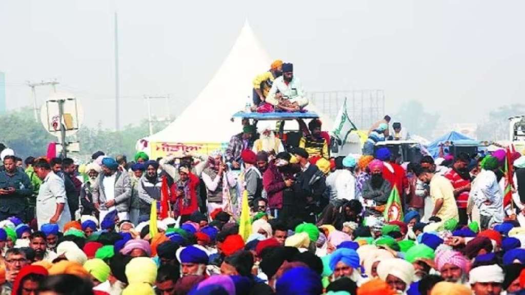 farmers protest