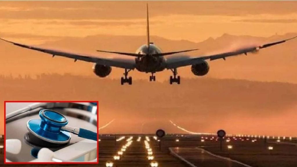 flight from Delhi to Hyderabad made an emergency landing after a passenger suffered an epileptic seizure