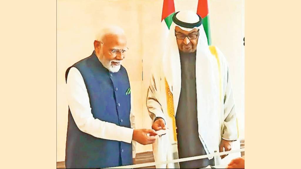 pm modi s uae visit pm narendra modi s pledges development vision in uae visit