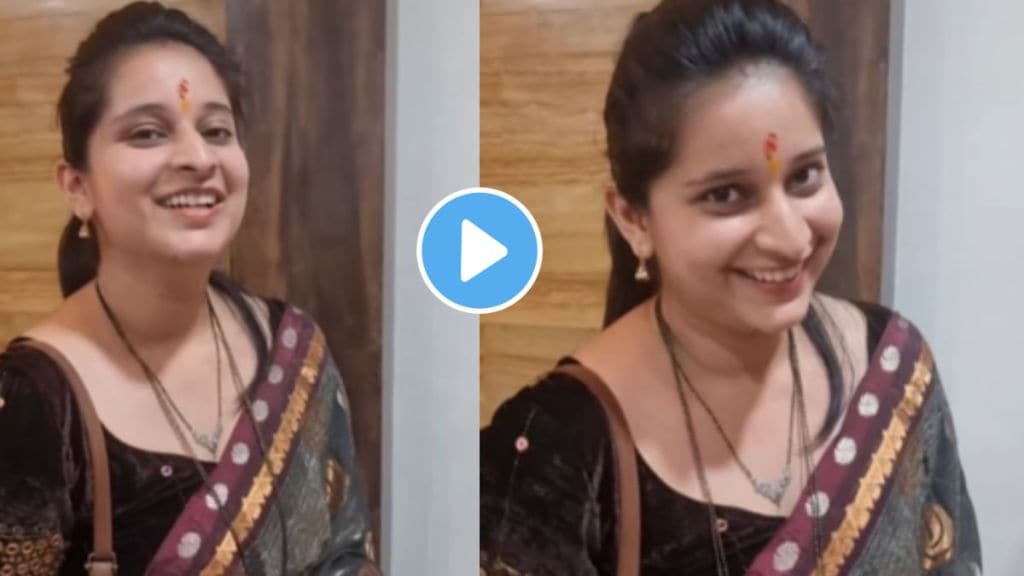 a lady told funny ukhana on mutton rassa by watching video you can not control laughing video goes viral