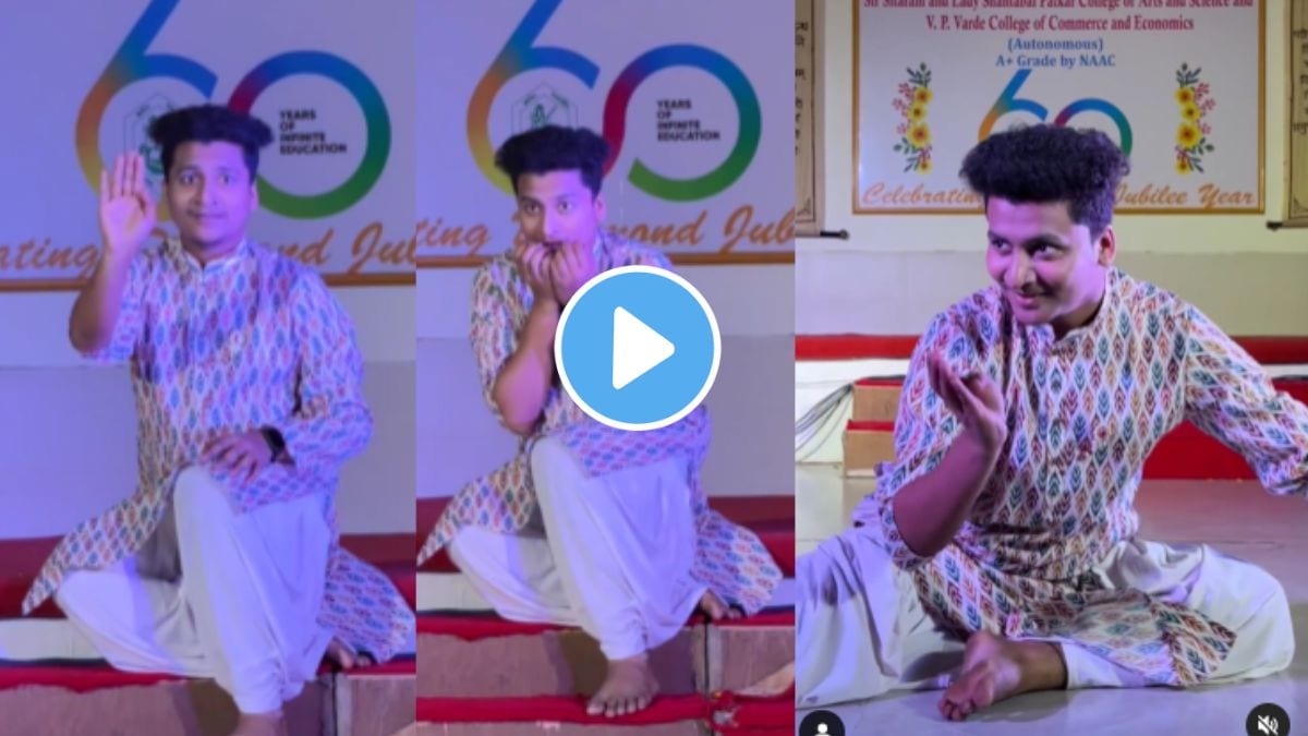 a young boy present amazing lavani dance