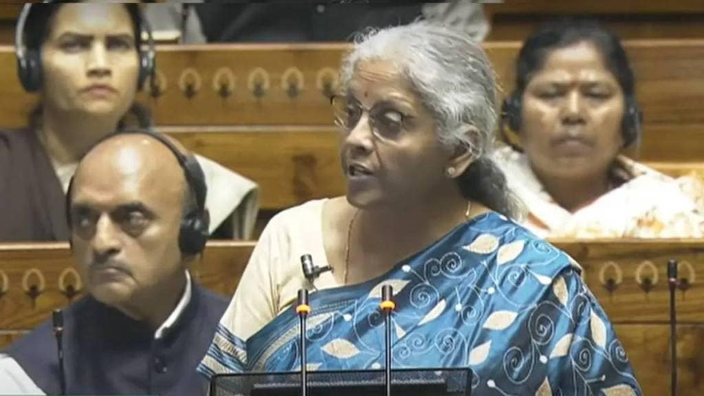 nirmala sitharaman budget speech