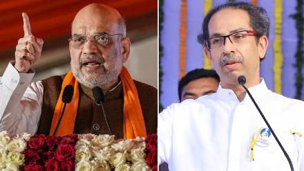 Amit Shah and Uddhav Thackeray