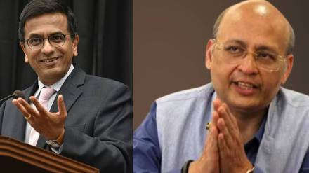 D Y chandrchud and Abhishek Manu Singhvi