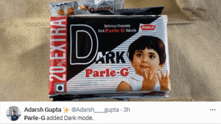 Dark Parle-G Viral picture gives a chocolate twist to 90s favourite biscuit netizens perplexed