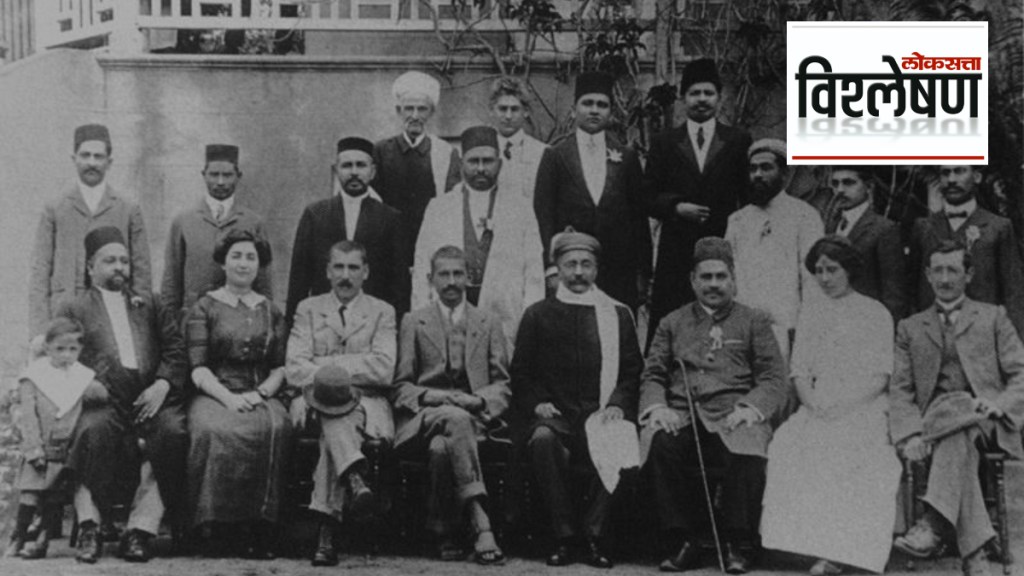 Gopal Krishna Gokhale and Mahatma Gandhi